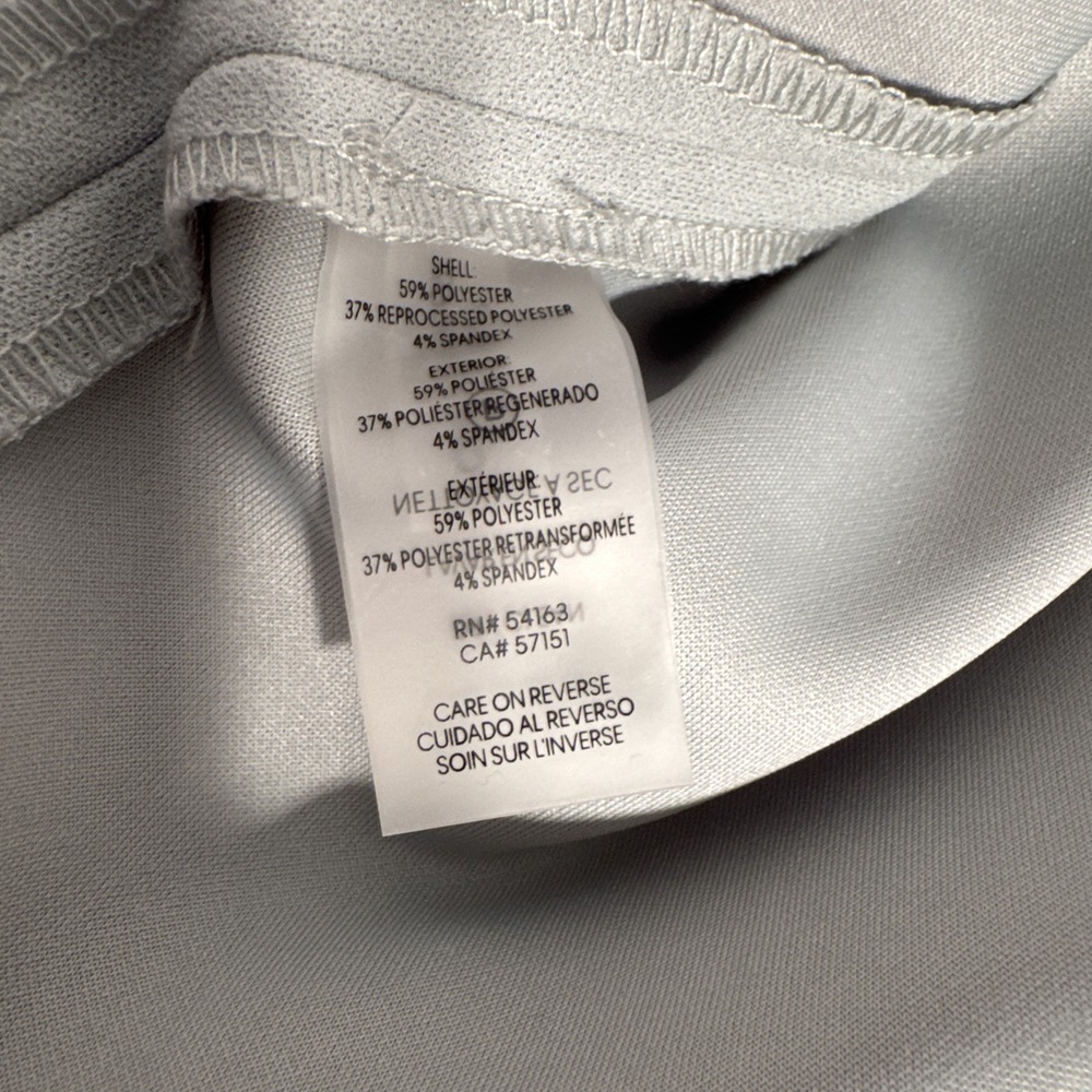 Calvin Klein Sage Green Wrap-Style Dress - Picture 6 of 9